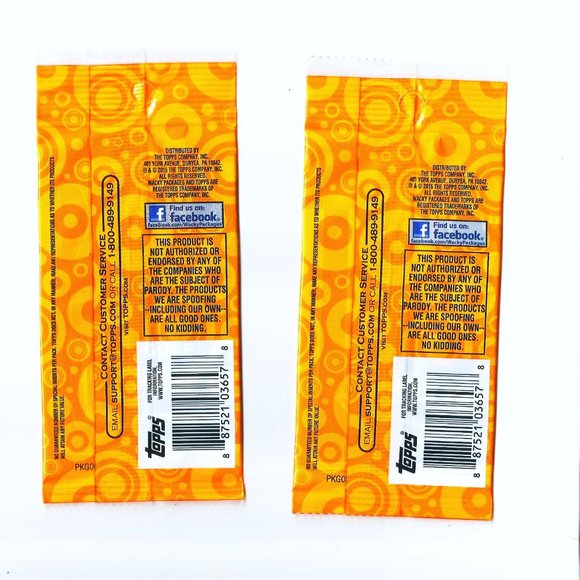 [NEW] (3-Pack) Topps* Wacky Packages Booster Packs Collectible Sticker Cards - Picture 3 of 6